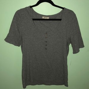 Madewell Grey Top